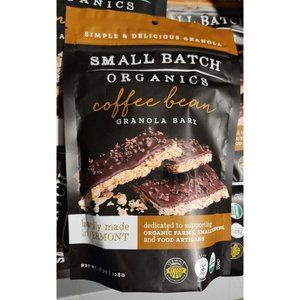 Simple & Delicious Small Batch Organics Coffee Bean Dark Granola Bars